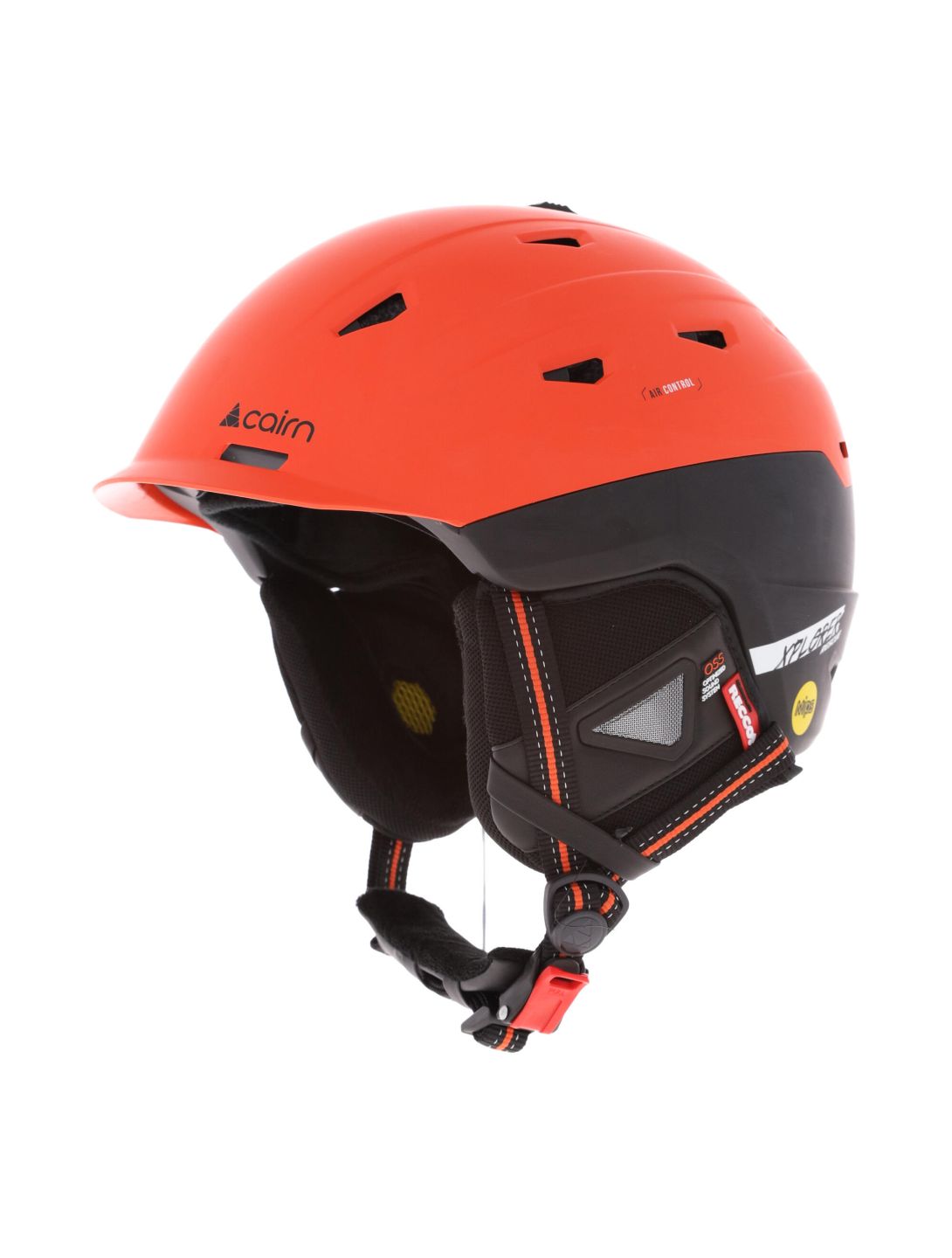 Cairn, Xplorer Rescue Mips casco unisex Black Fire arancio, nero 