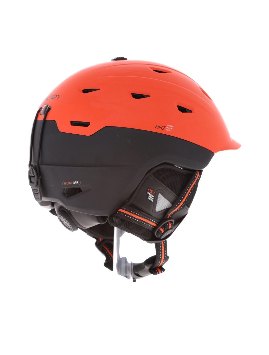 Cairn, Xplorer Rescue Mips casco unisex Black Fire arancio, nero 