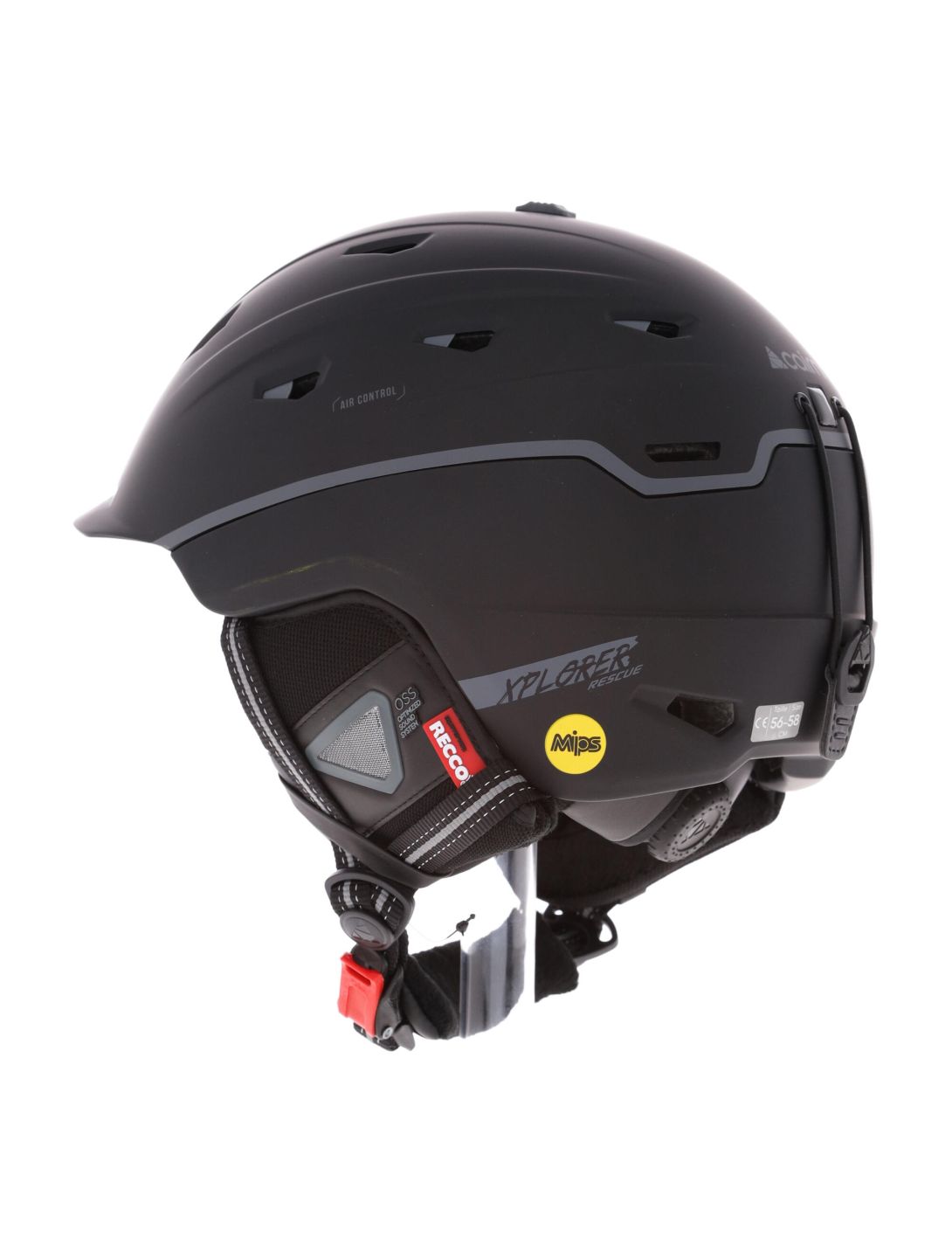 Cairn, Xplorer Rescue Mips casco unisex Black Verdigris nero 