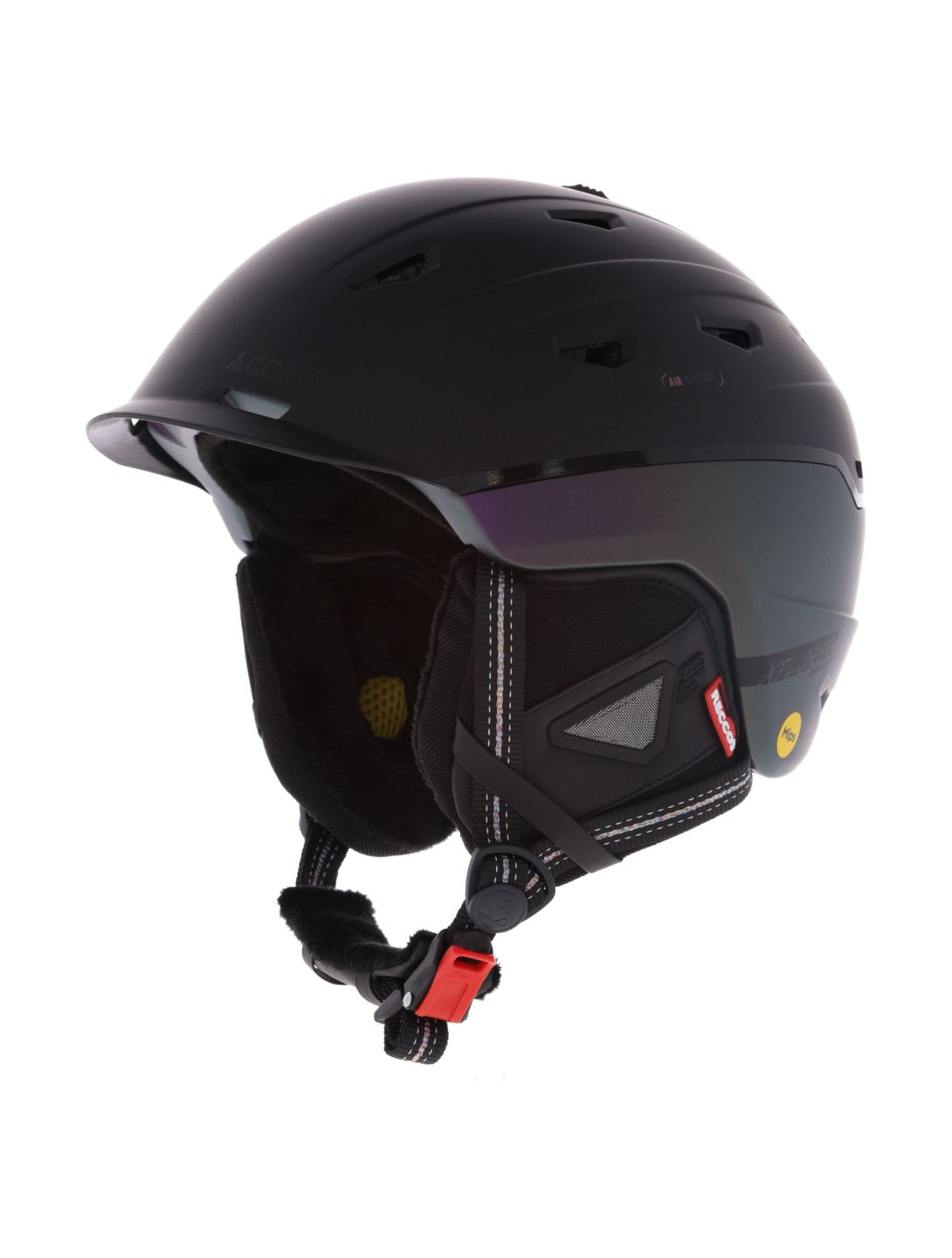 Cairn, Xplorer Rescue MIPS casco unisex Mat Black Cameleon multicolorato, nero 