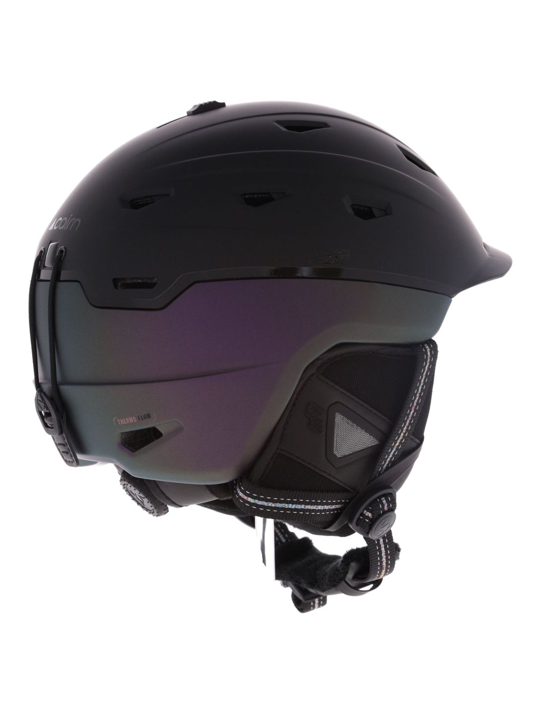 Cairn, Xplorer Rescue MIPS casco unisex Mat Black Cameleon multicolorato, nero 