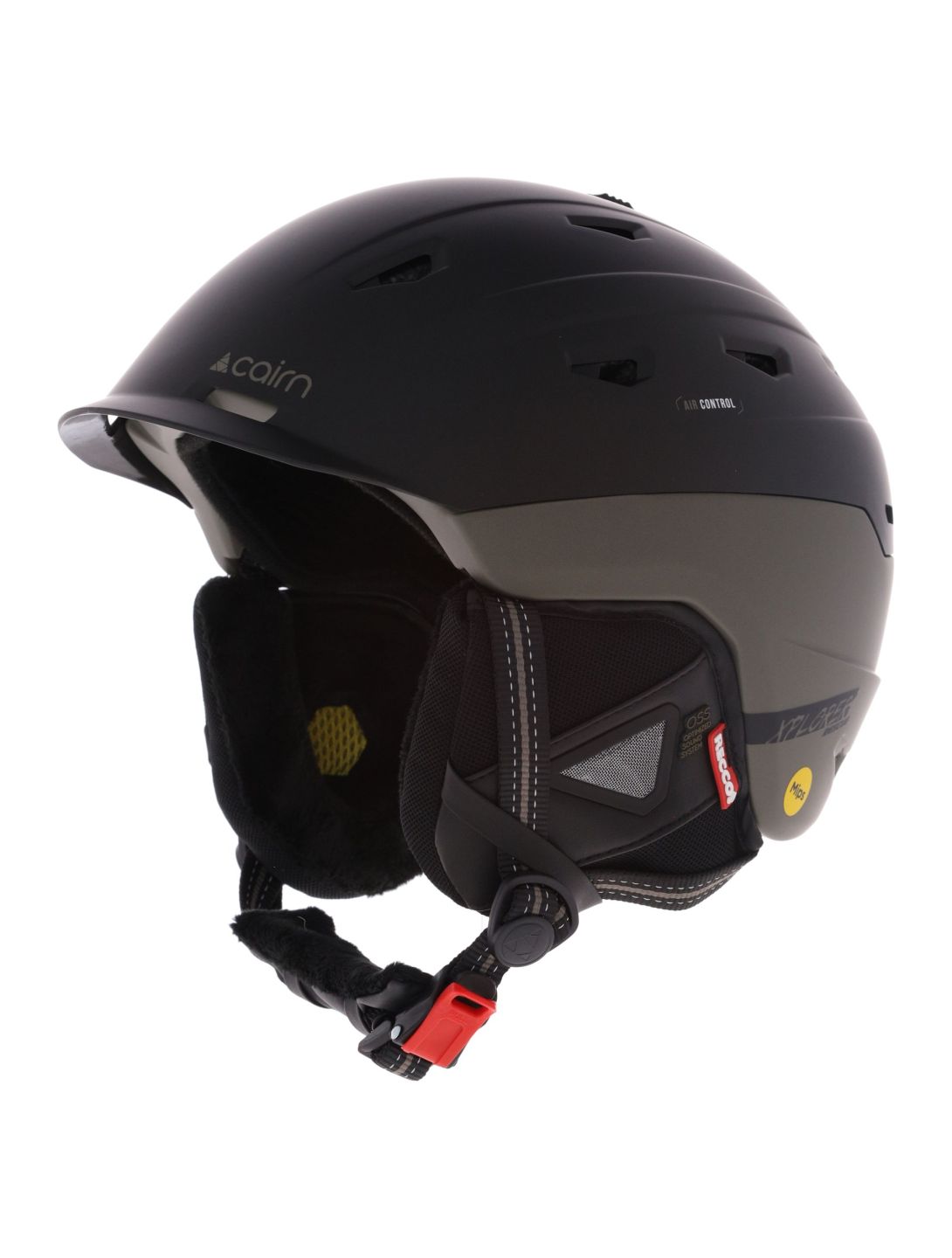 Cairn, Xplorer Rescue MIPS casco unisex Mat Black Forest nero, verde 