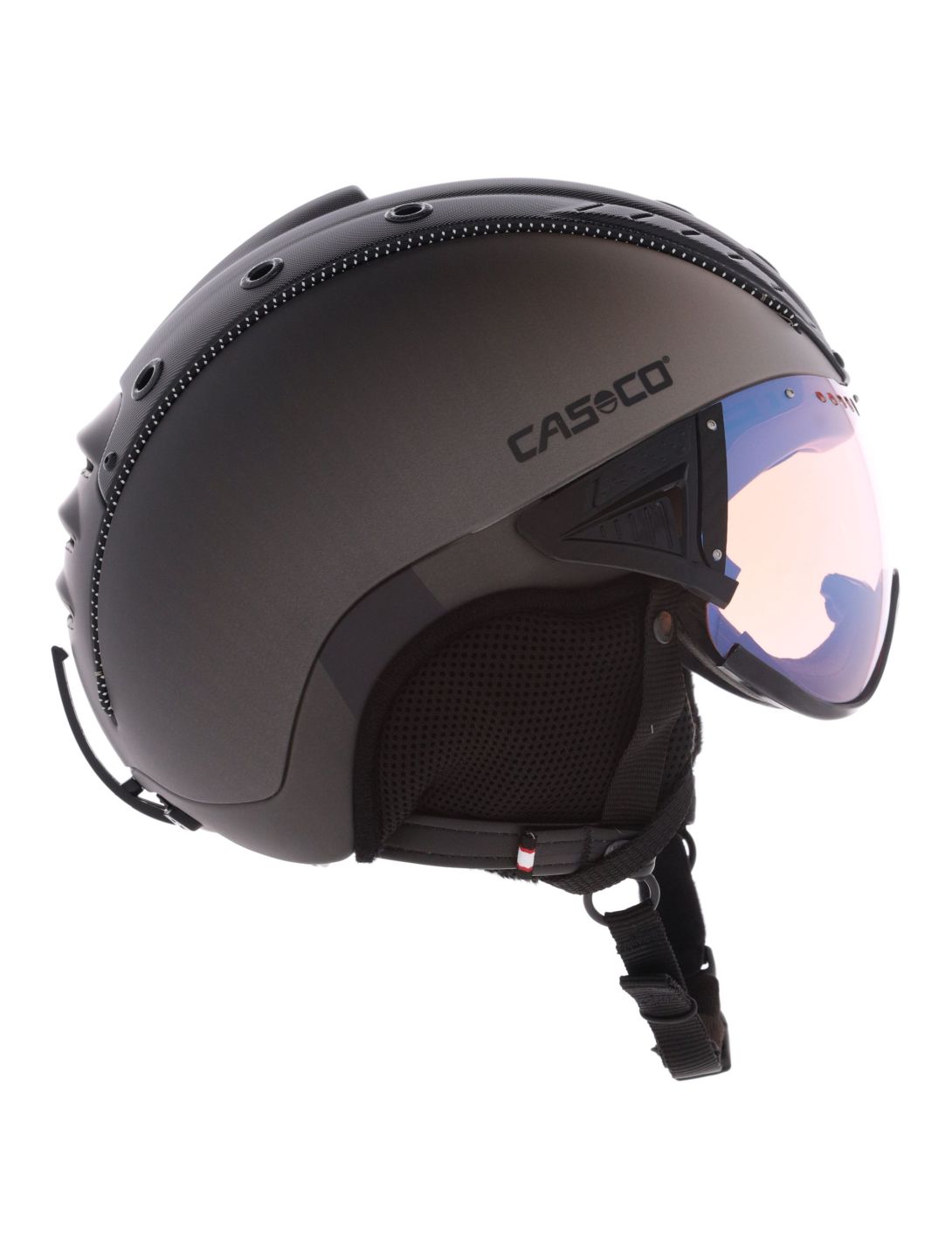 Casco, SP-2 Photomatic caschetto con visiera unisex Brown Gradient marrone 