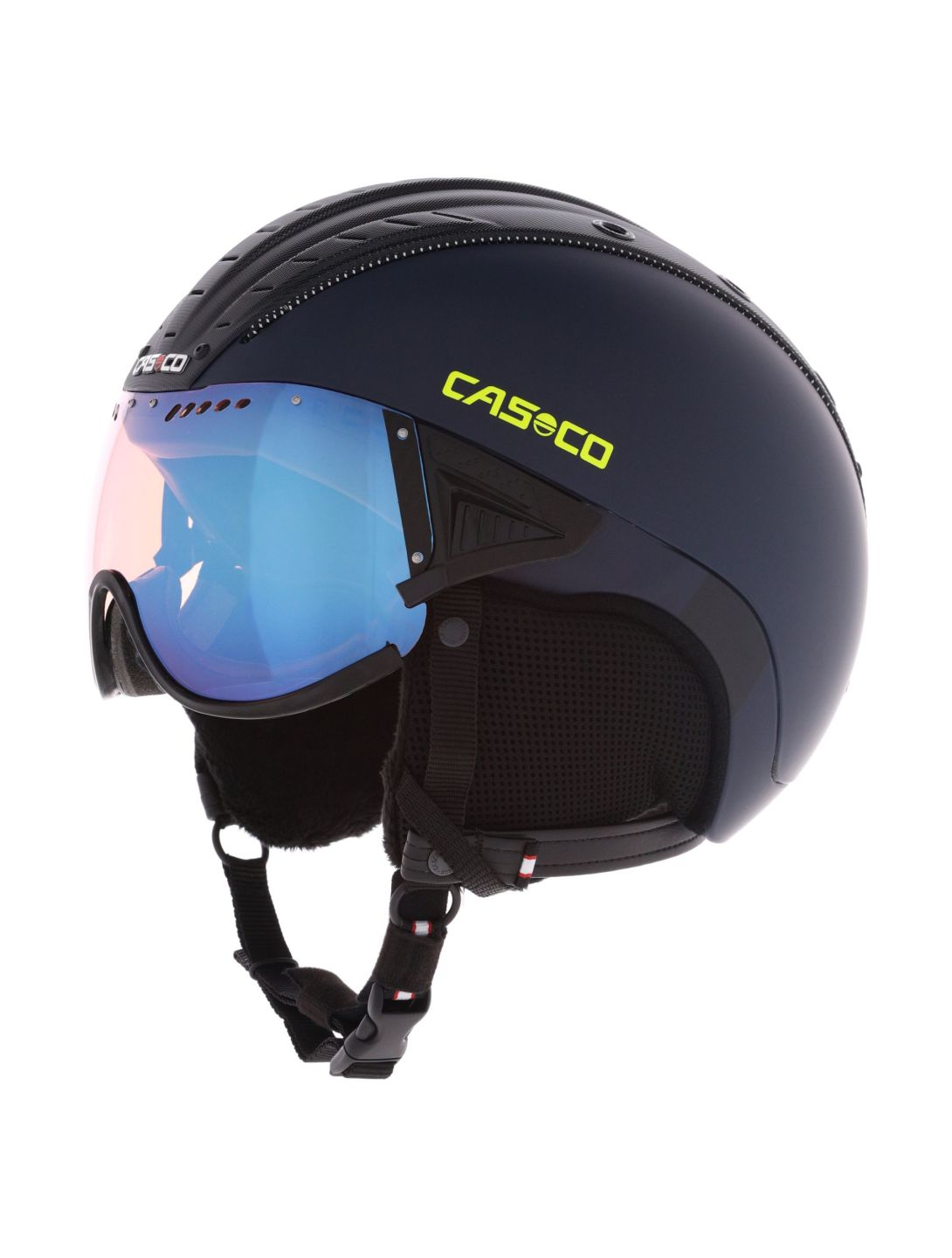 Casco, SP-2 Photomatic caschetto con visiera unisex Retro Blue blu 