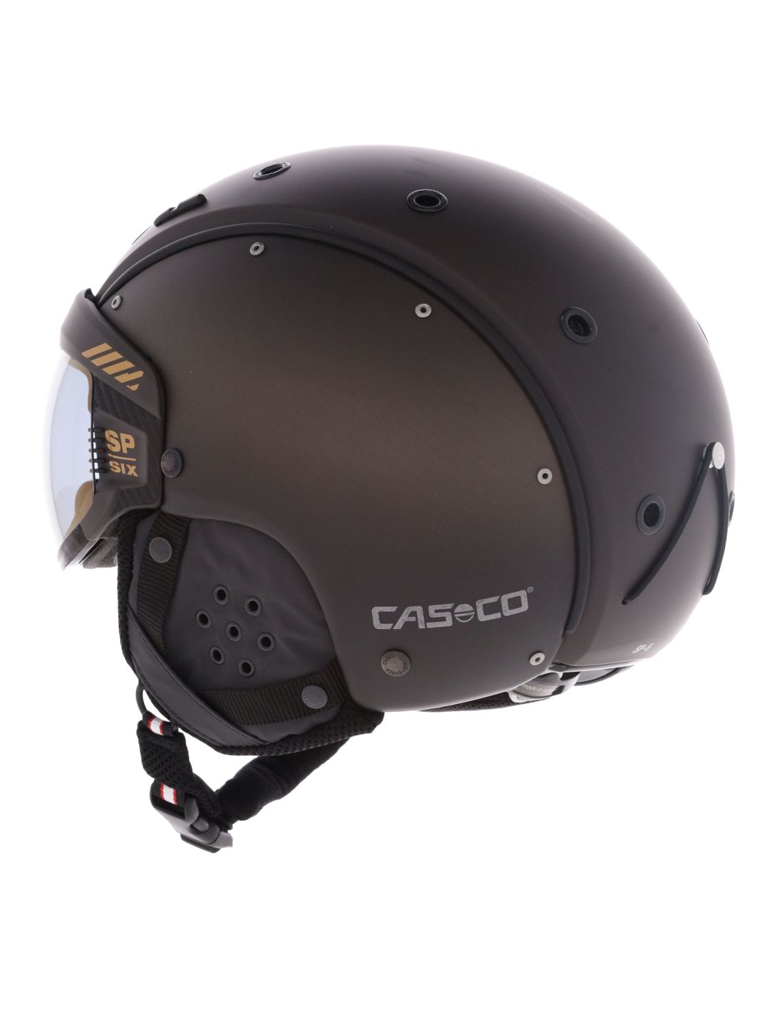 Casco, SP-6 caschetto con visiera unisex Brown Gradient marrone 