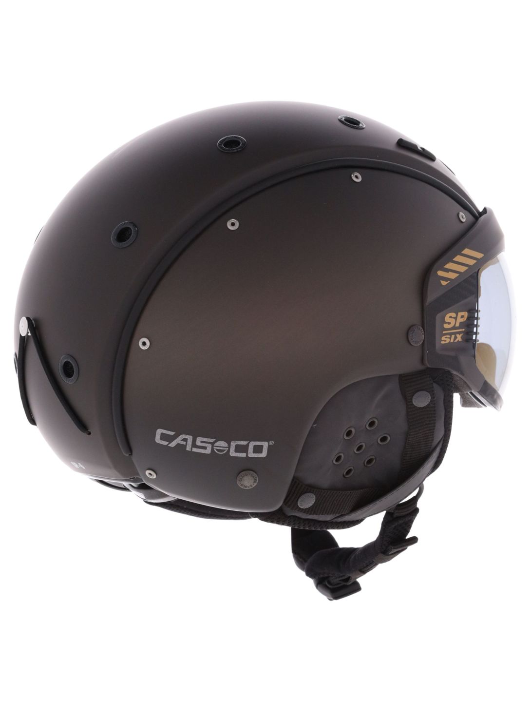 Casco, SP-6 caschetto con visiera unisex Brown Gradient marrone 