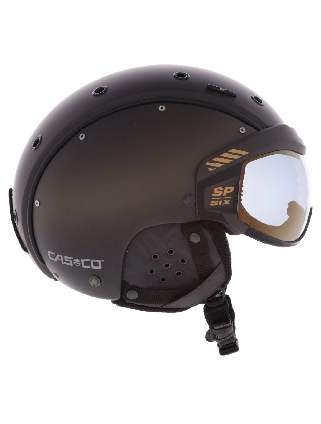 Casco, SP-6 caschetto con visiera unisex Brown Gradient marrone 