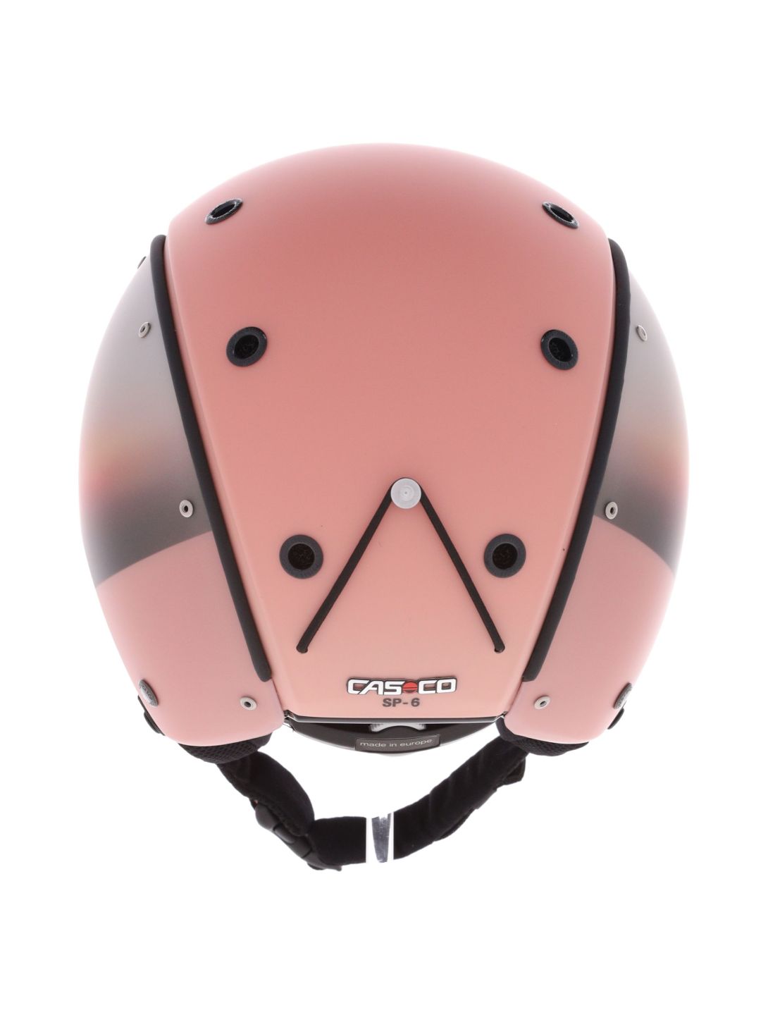 Casco, SP-6 caschetto con visiera unisex Winter Peach Matt rosa 