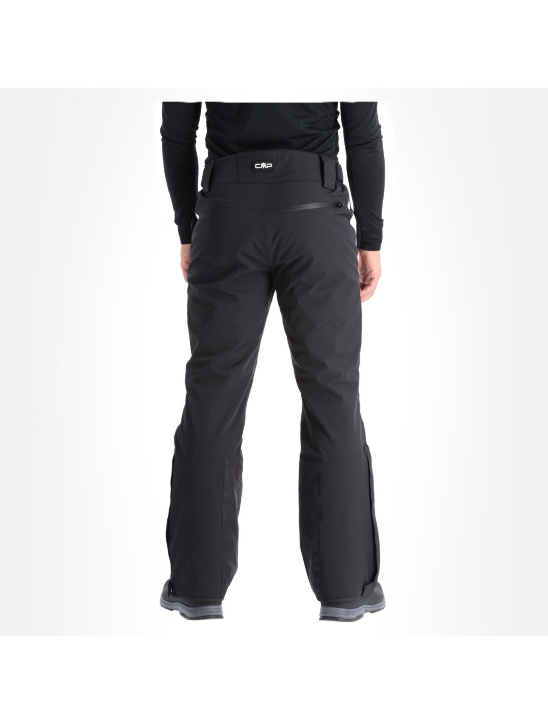 CMP, 30W0487 pantaloni da sci uomo Black nero 