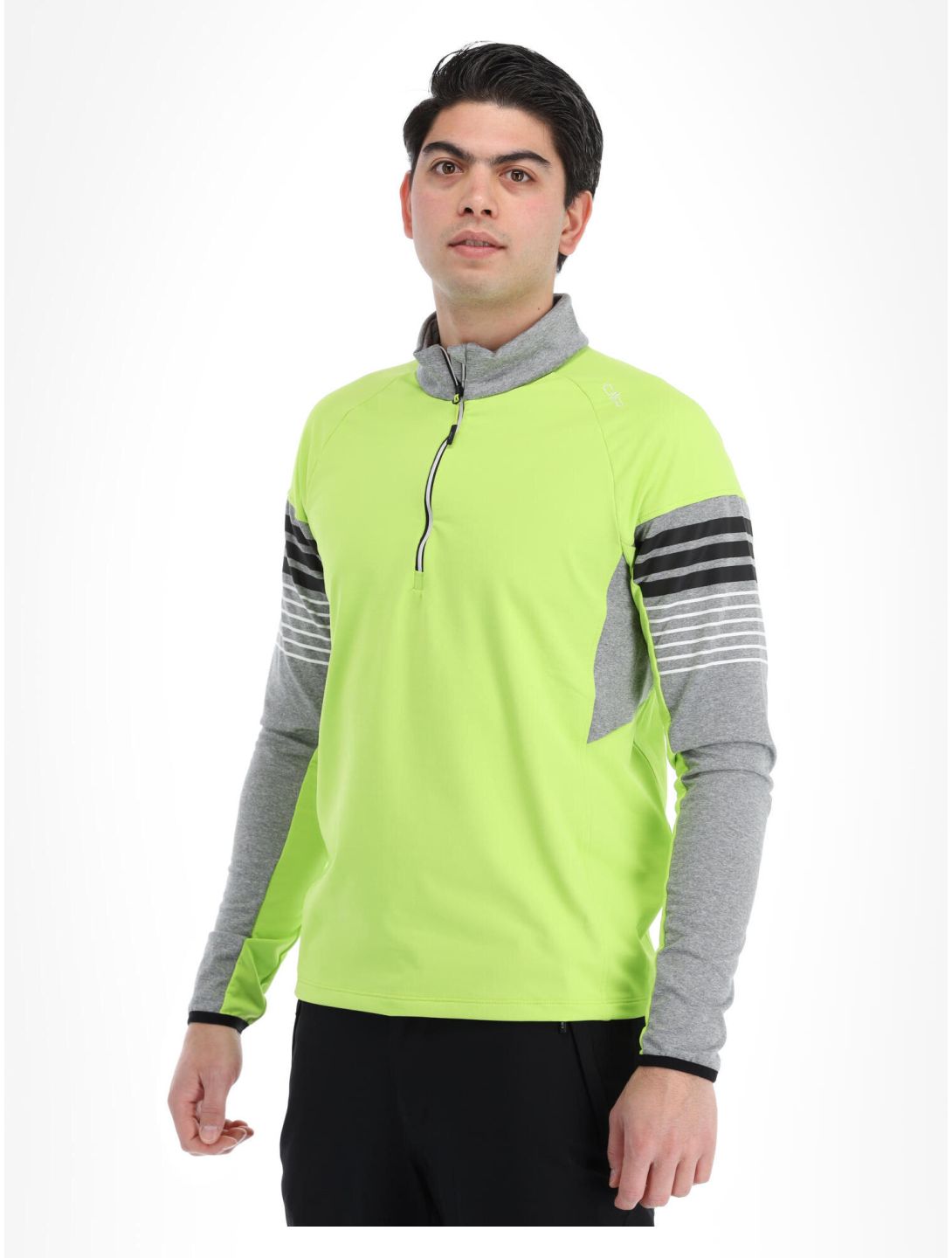 CMP, 31L0457 maglione uomo acid verde 