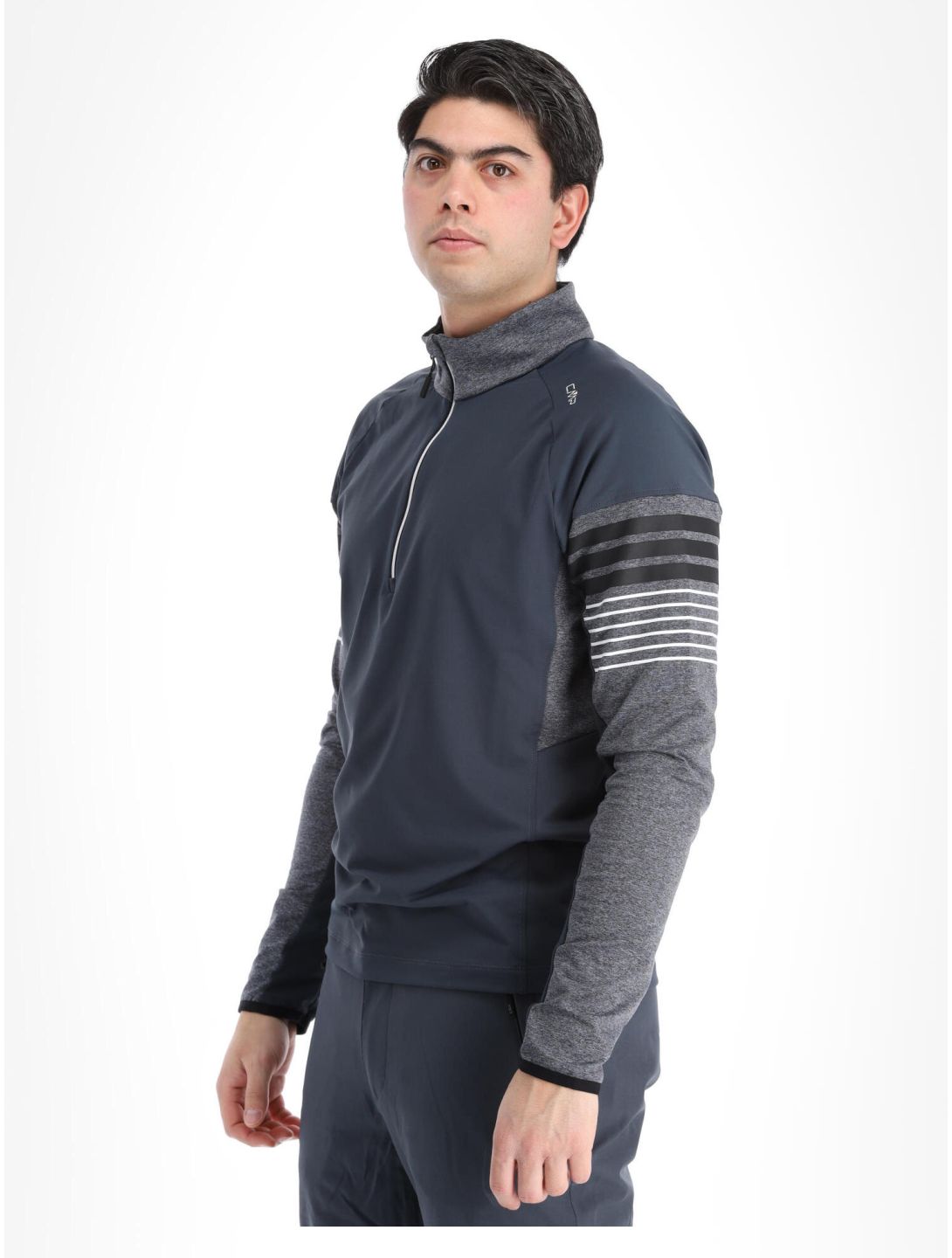 CMP, 31L0457 maglione uomo titanio grigio 