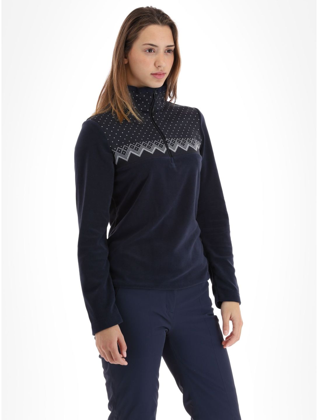 CMP, 33J1196 maglione donna Black Blue blu 