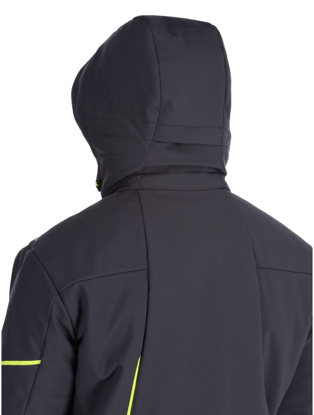 CMP, 33W0897 softshell uomo Anthracite / Acid Yellow grigio 