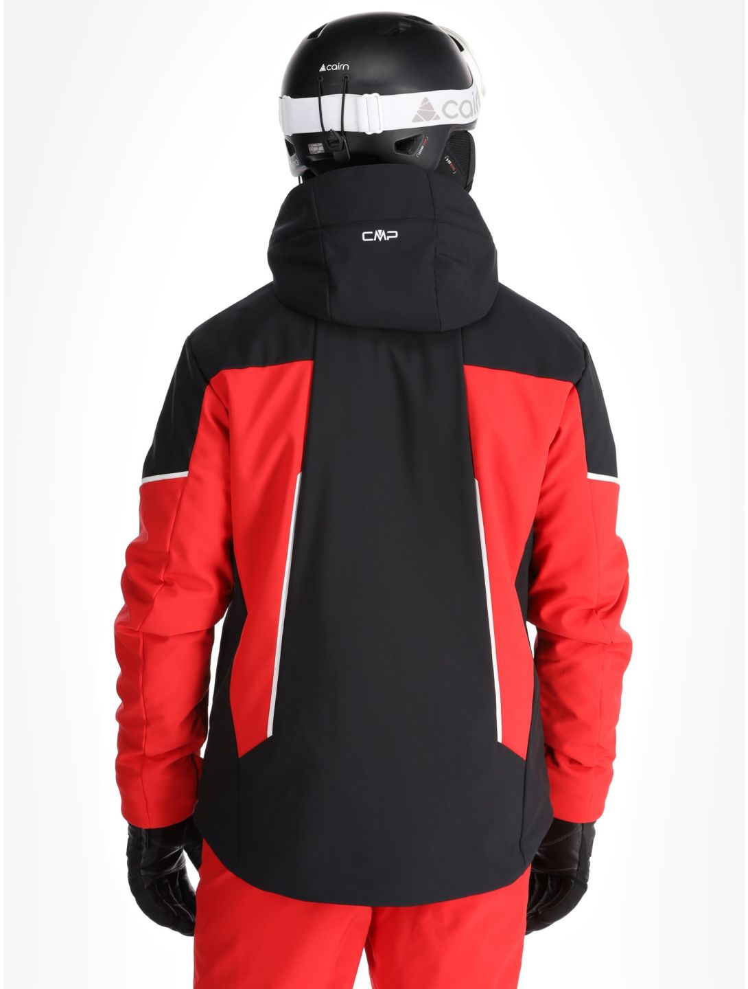 CMP, 33W0897 softshell uomo Ferrari Black nero, rosso 