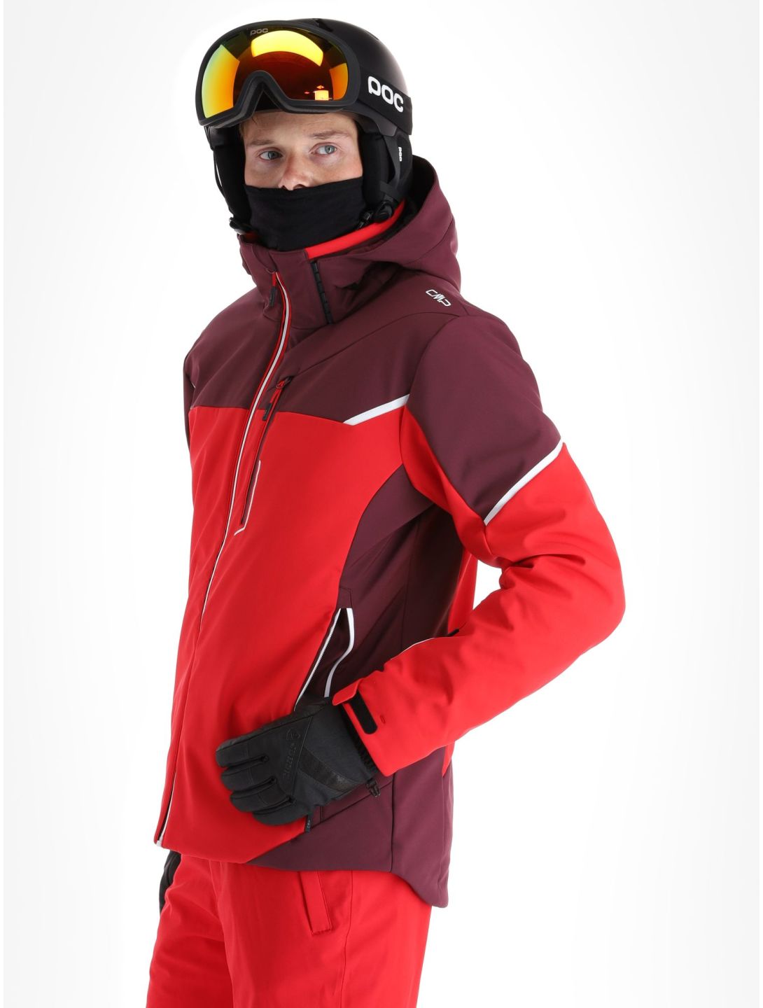 CMP, 33W0897 softshell uomo Ferrari rosso 