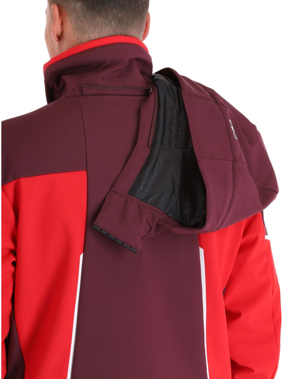 CMP, 33W0897 softshell uomo Ferrari rosso 