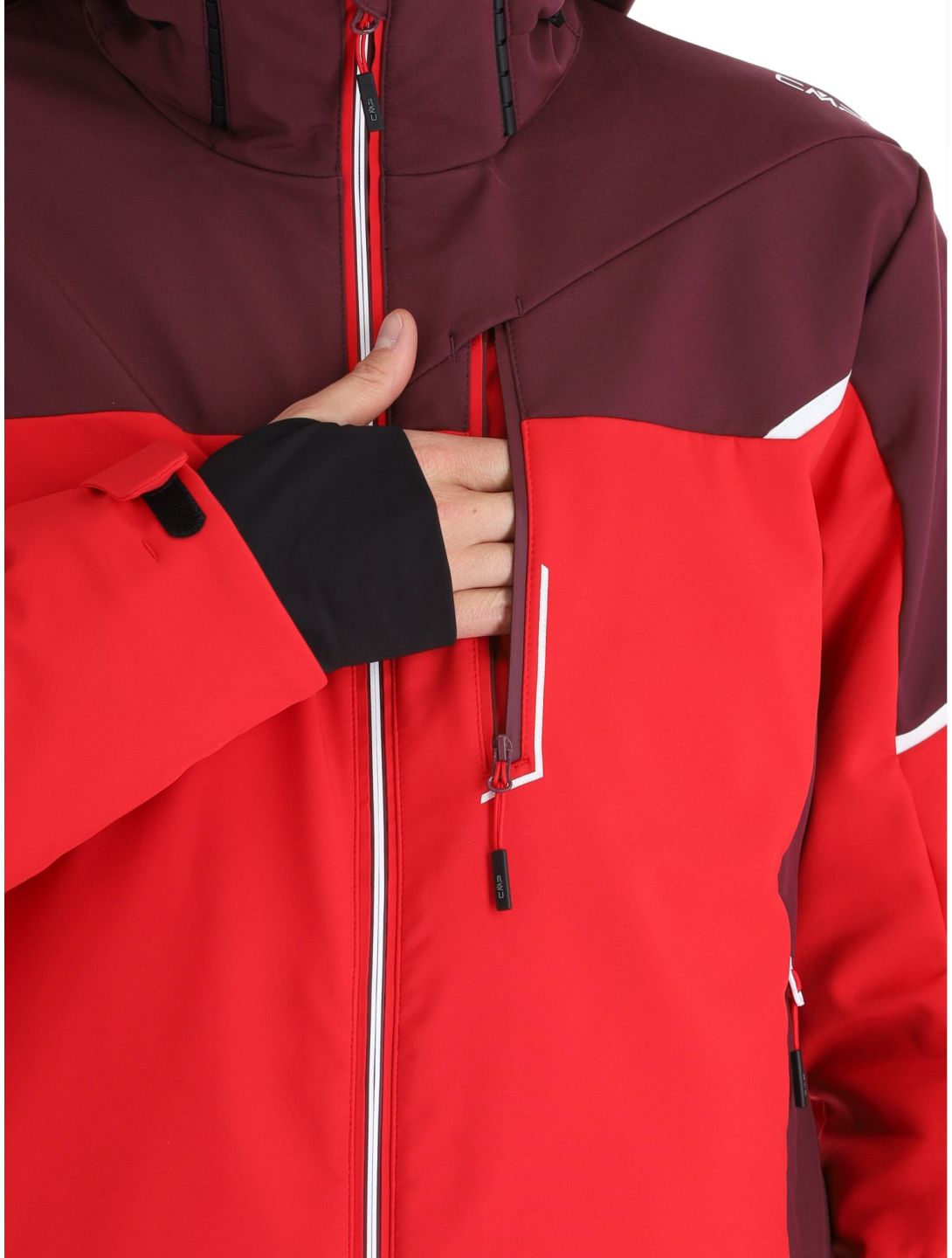 CMP, 33W0897 softshell uomo Ferrari rosso 