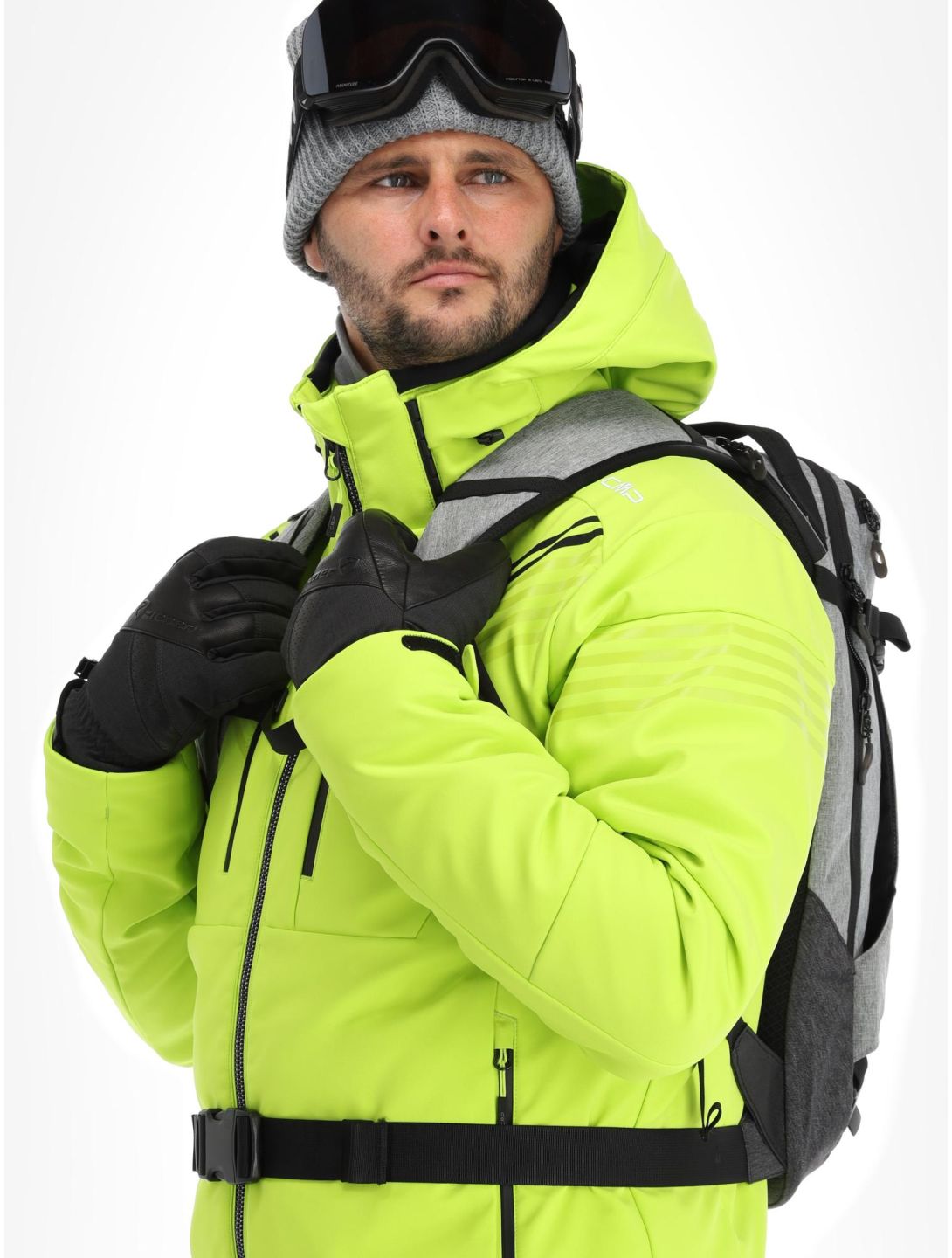 CMP, 33W0967 softshell uomo Acid verde 