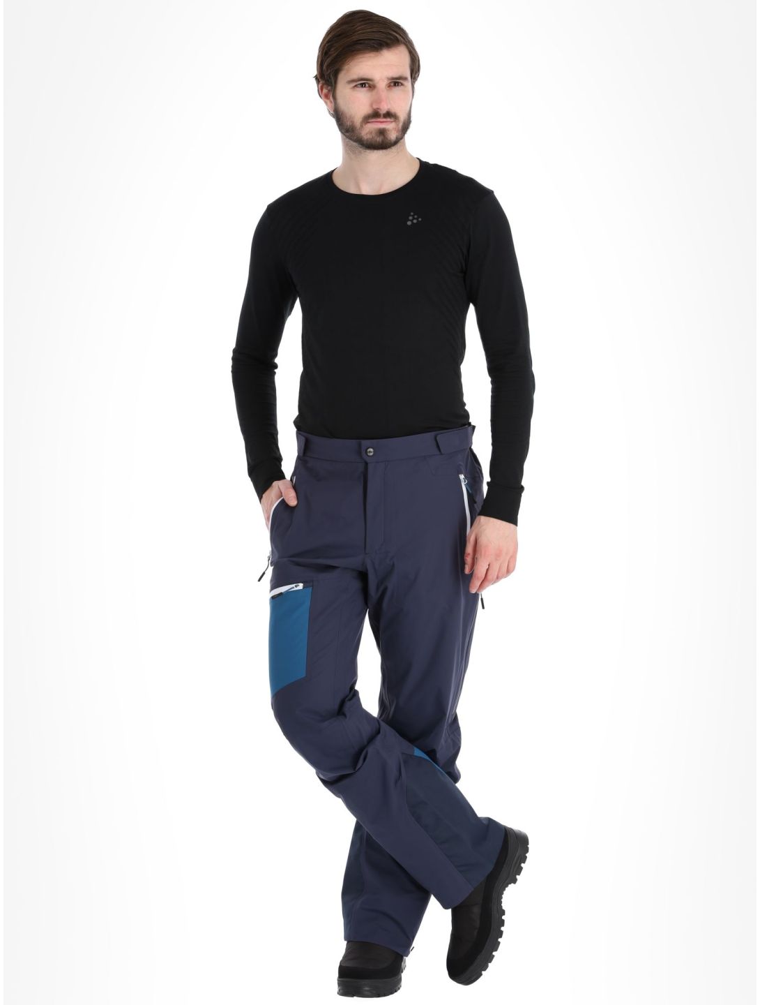 CMP, 33W2887 pantaloni da sci senza imbottitura uomo B.Blue Petrol blu 