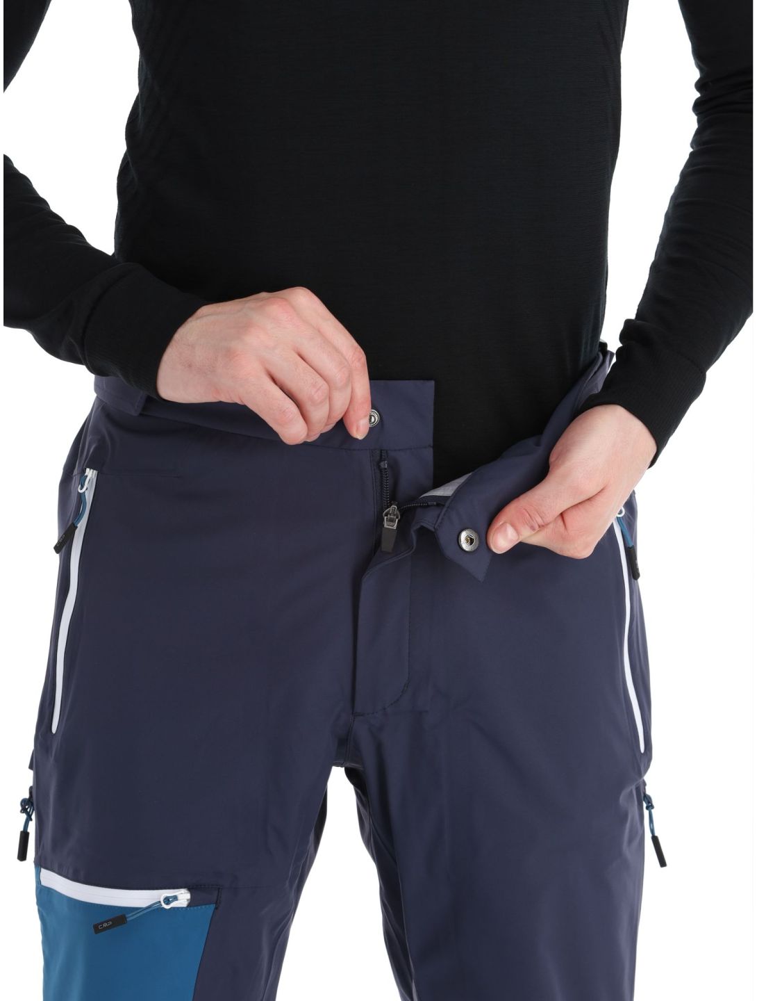 CMP, 33W2887 pantaloni da sci senza imbottitura uomo B.Blue Petrol blu 