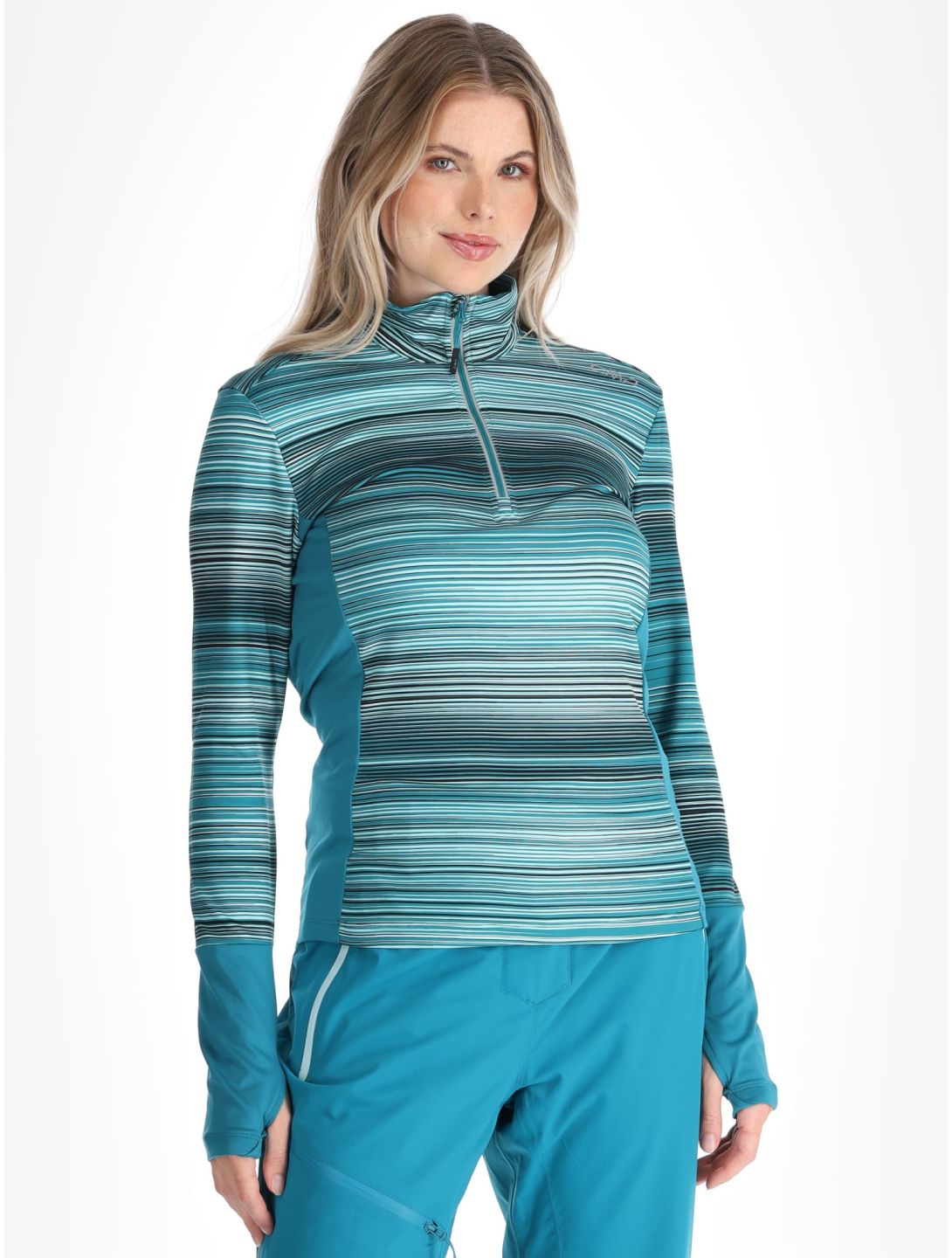 CMP, 34L2096 maglione donna Teal / Aqua blu, verde 