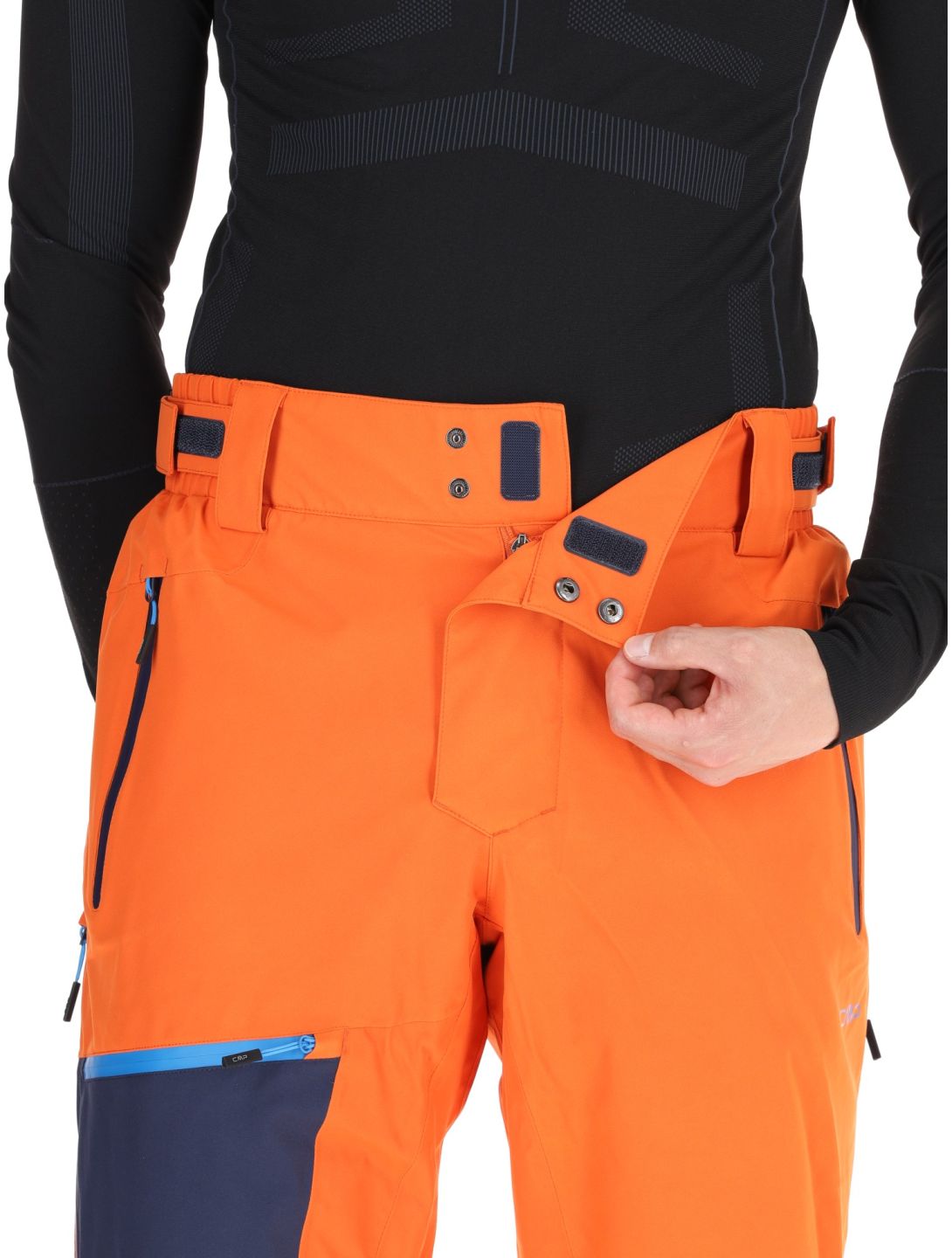 CMP, 34W2027 pantaloni da sci uomo Jaffa arancio 