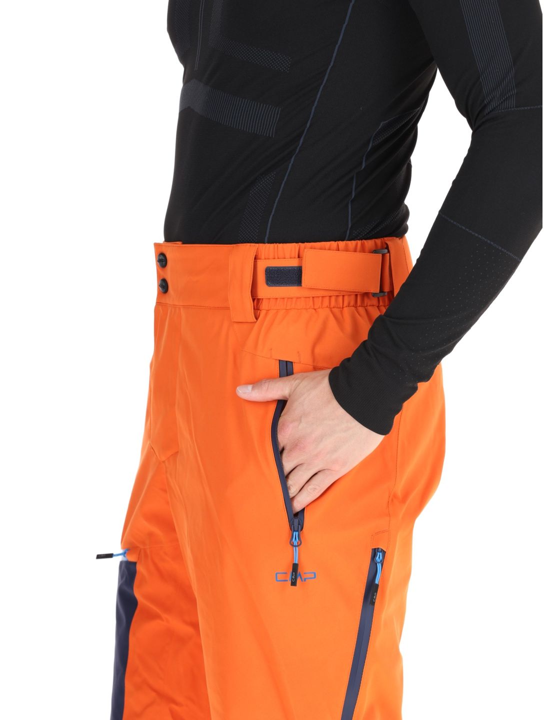 CMP, 34W2027 pantaloni da sci uomo Jaffa arancio 