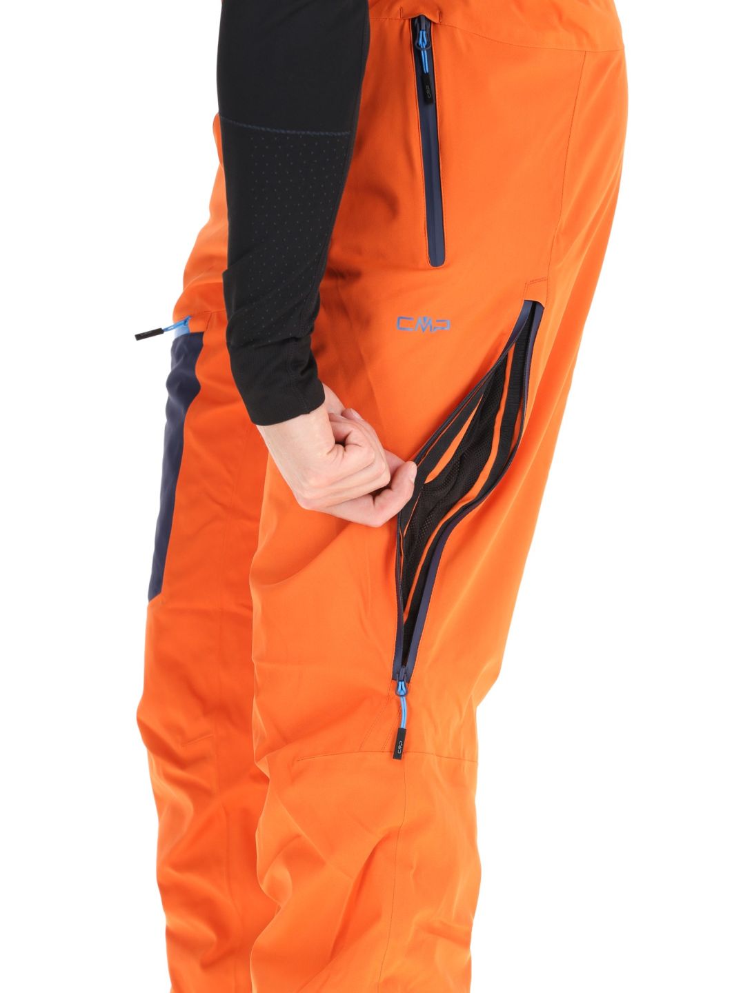 CMP, 34W2027 pantaloni da sci uomo Jaffa arancio 