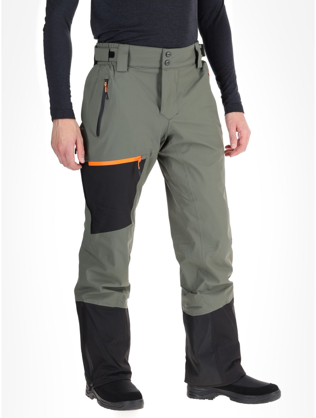 CMP, 34W2027 pantaloni da sci uomo Olive verde 