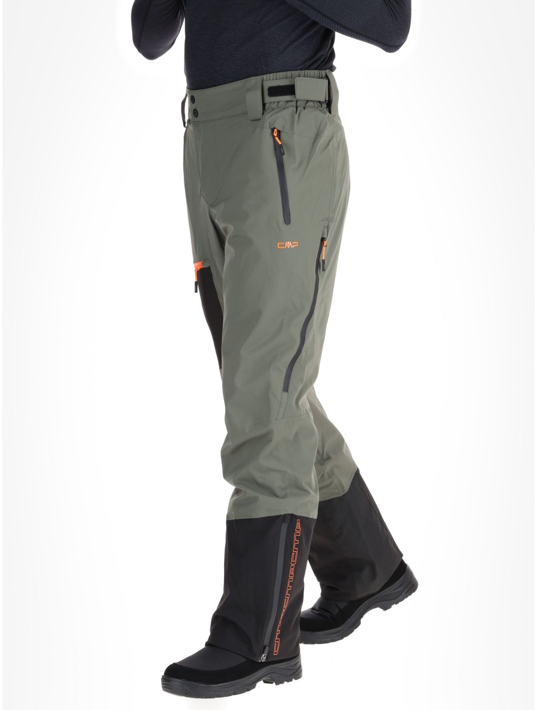 CMP, 34W2027 pantaloni da sci uomo Olive verde 