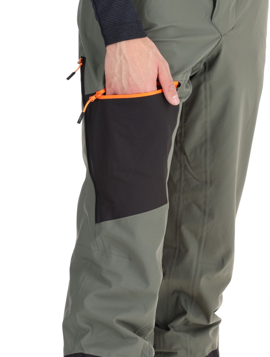 CMP, 34W2027 pantaloni da sci uomo Olive verde 