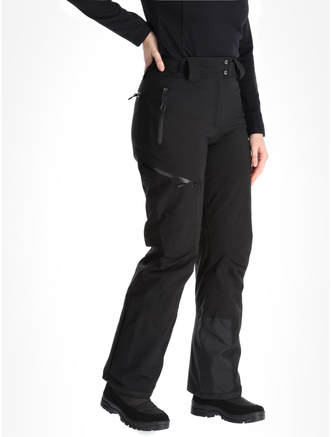 CMP, 34W3946 pantaloni da sci donna Black nero 