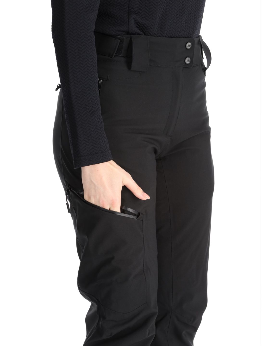 CMP, 34W3946 pantaloni da sci donna Black nero 