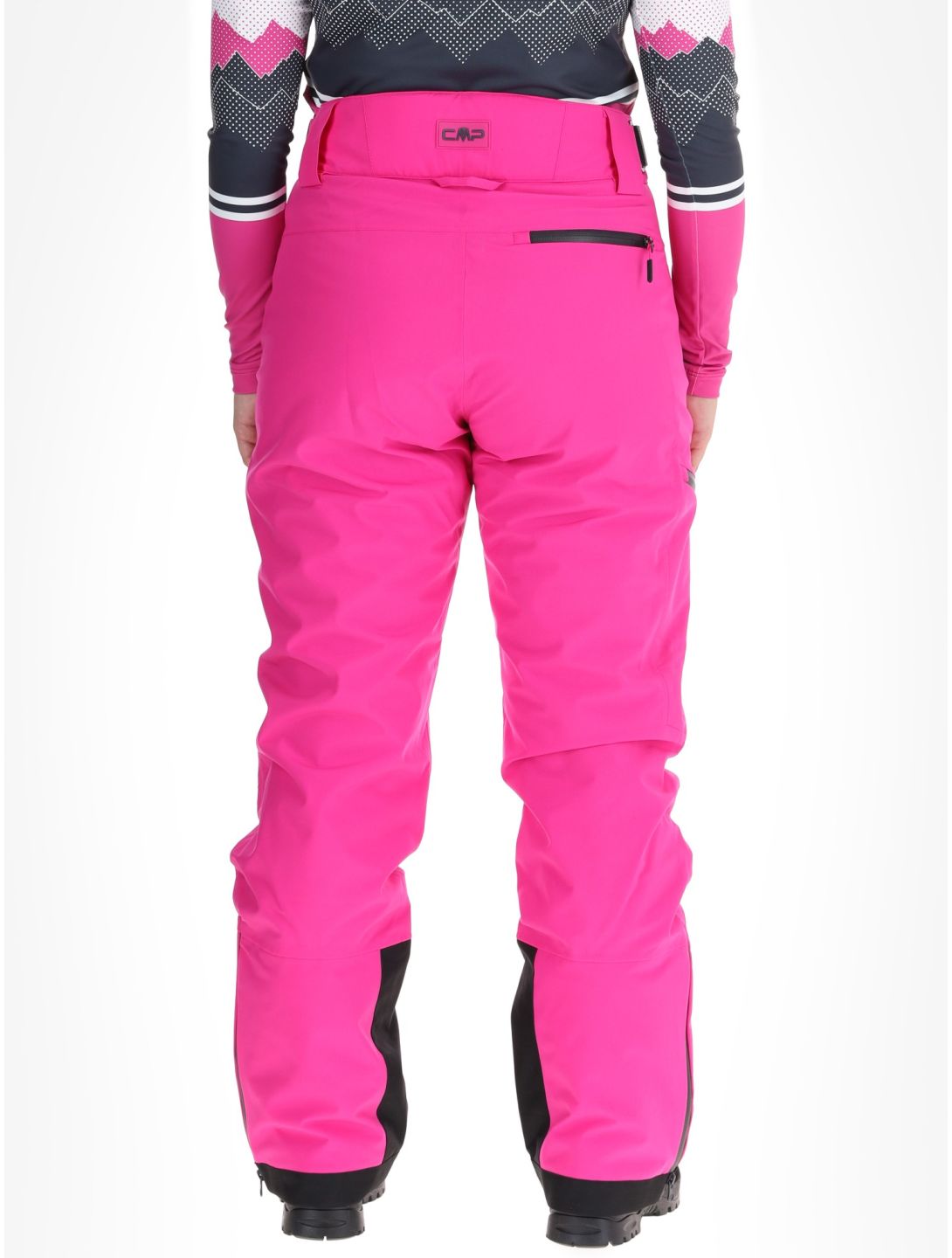 CMP, 34W3946 pantaloni da sci donna Festival rosa 