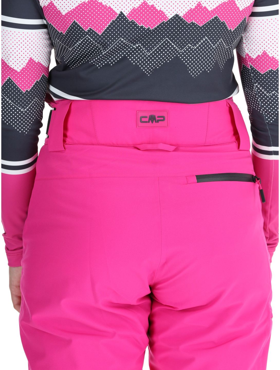 CMP, 34W3946 pantaloni da sci donna Festival rosa 