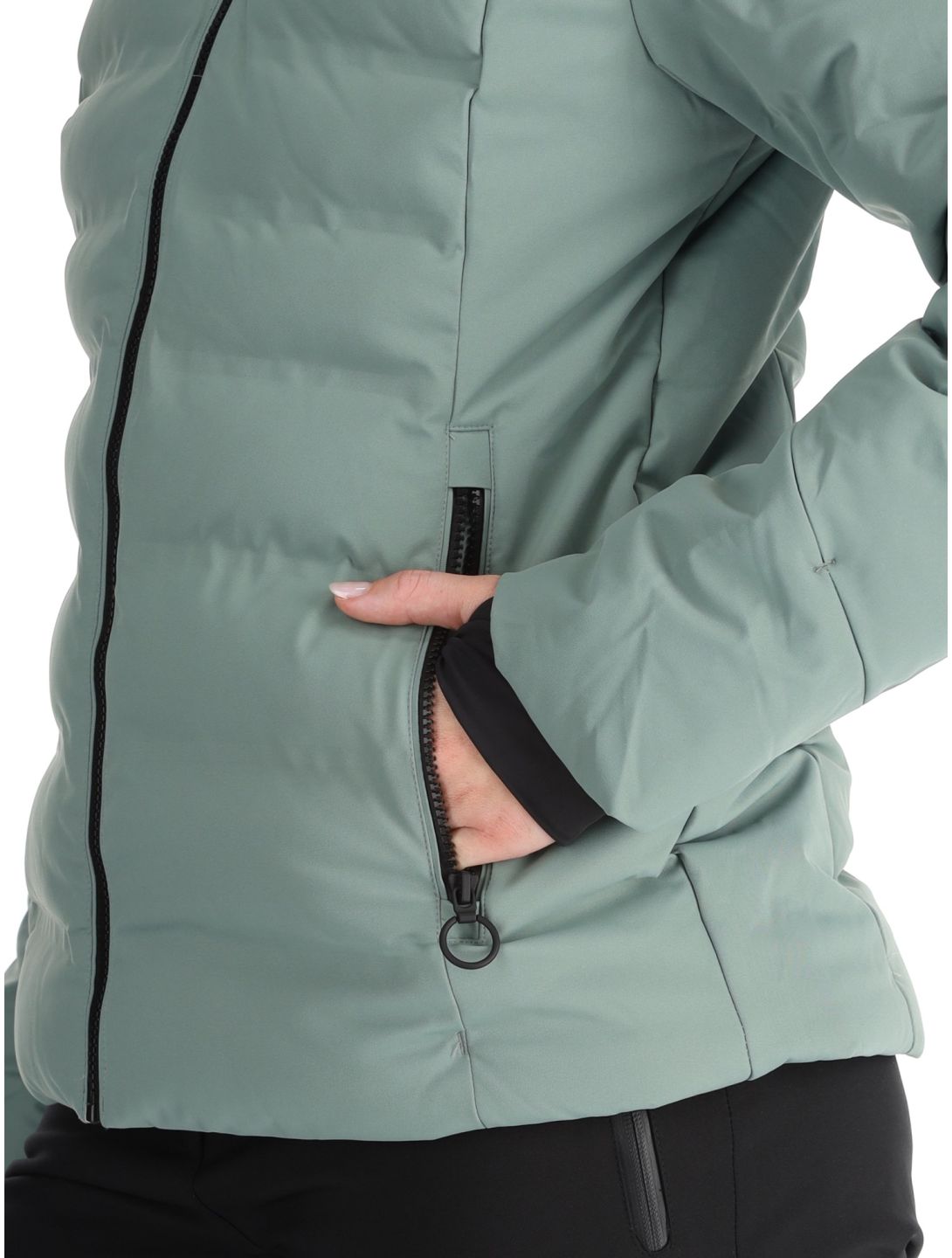 CMP, 34W4406 giacca sci donna Mineral verde 