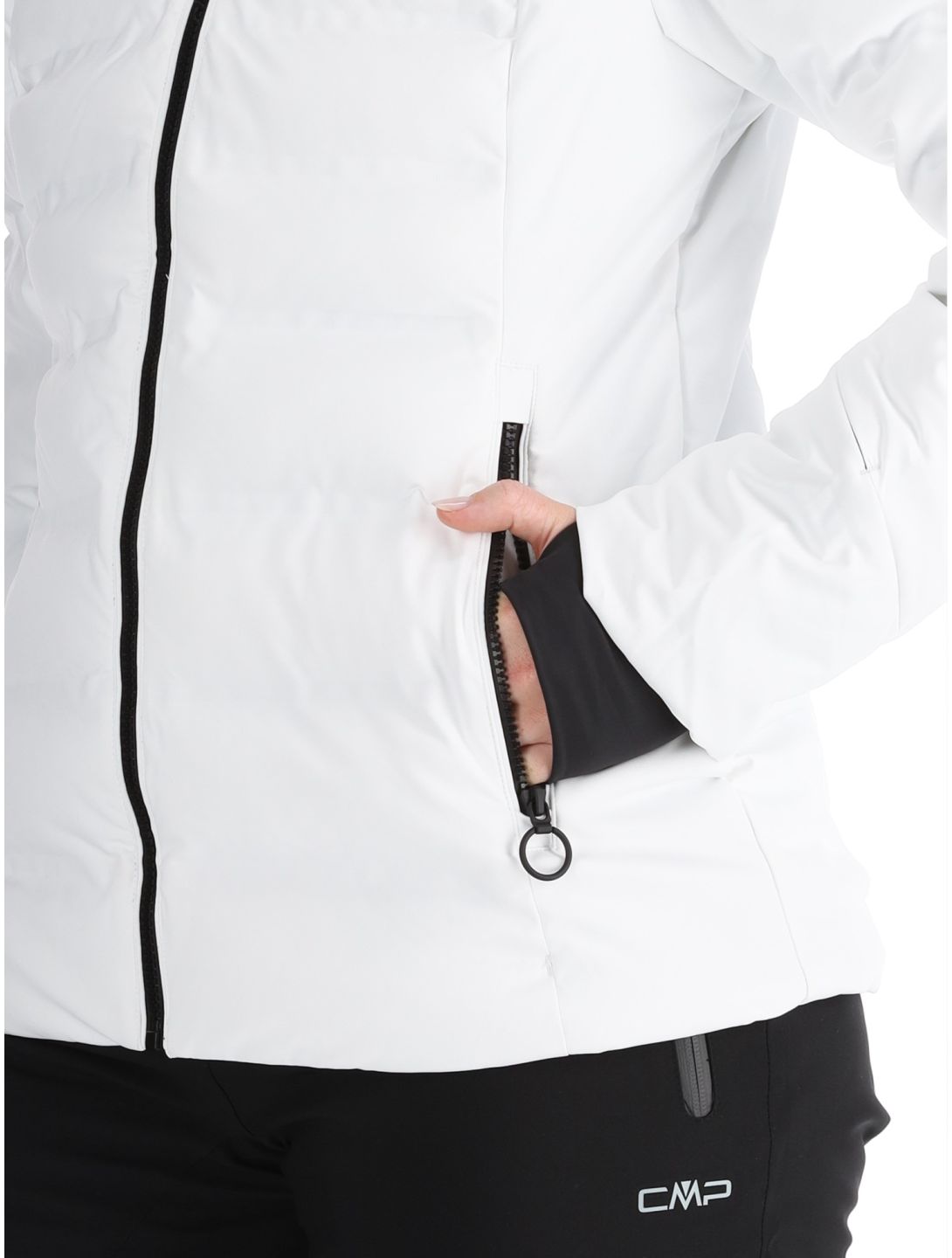 CMP, 34W4406 giacca sci donna White bianco 