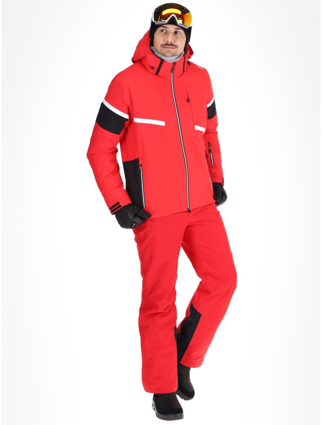 CMP, 34W4677 giacca sci uomo Ferrari rosso 