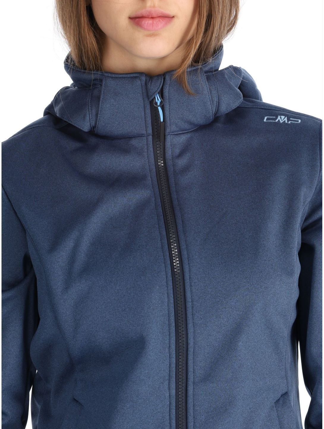 CMP, 39A5006M softshell donna Blue Melange / Niagara blu 