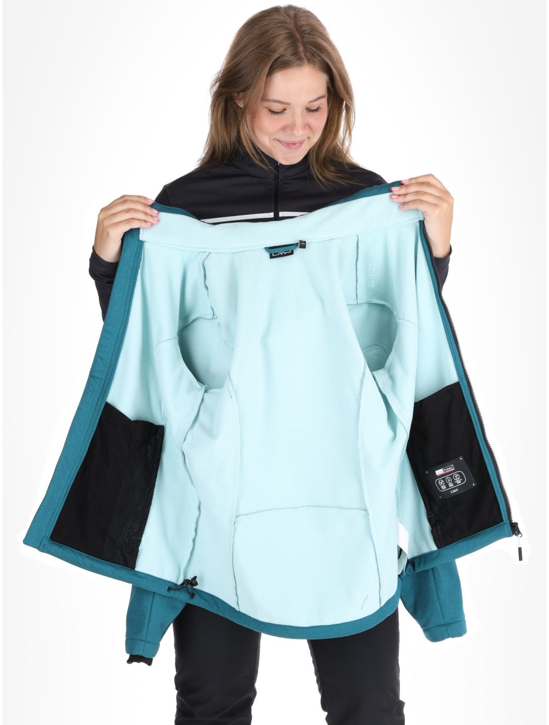 CMP, 39A5006M softshell donna Teal verde 