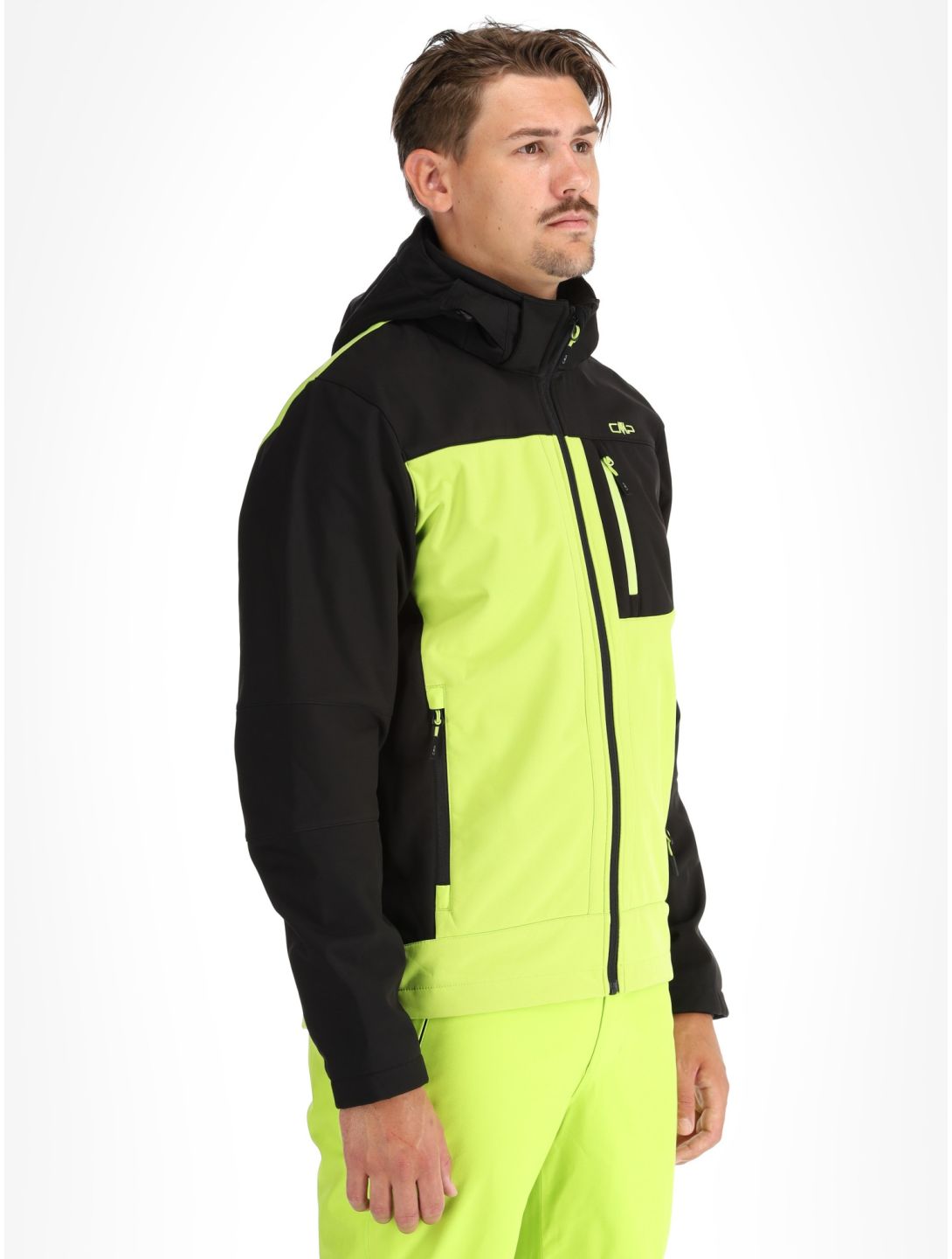 CMP, 3A01787N softshell uomo Acid Yellow / Black giallo, nero 