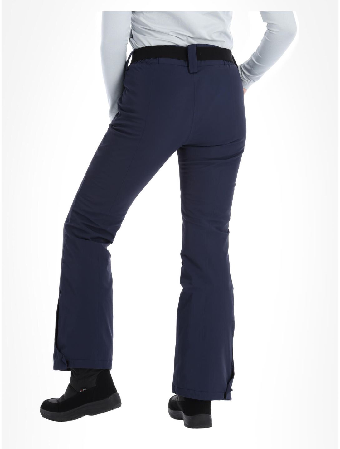 CMP, 3W05526 pantaloni da sci donna Black Blue blu 