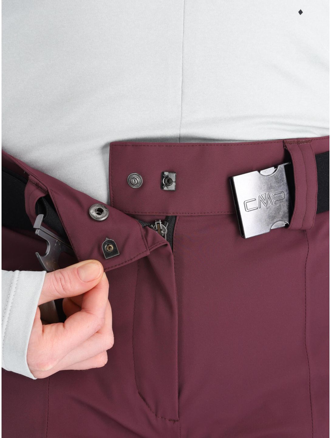 CMP, 3W05526 pantaloni da sci donna prugna viola 