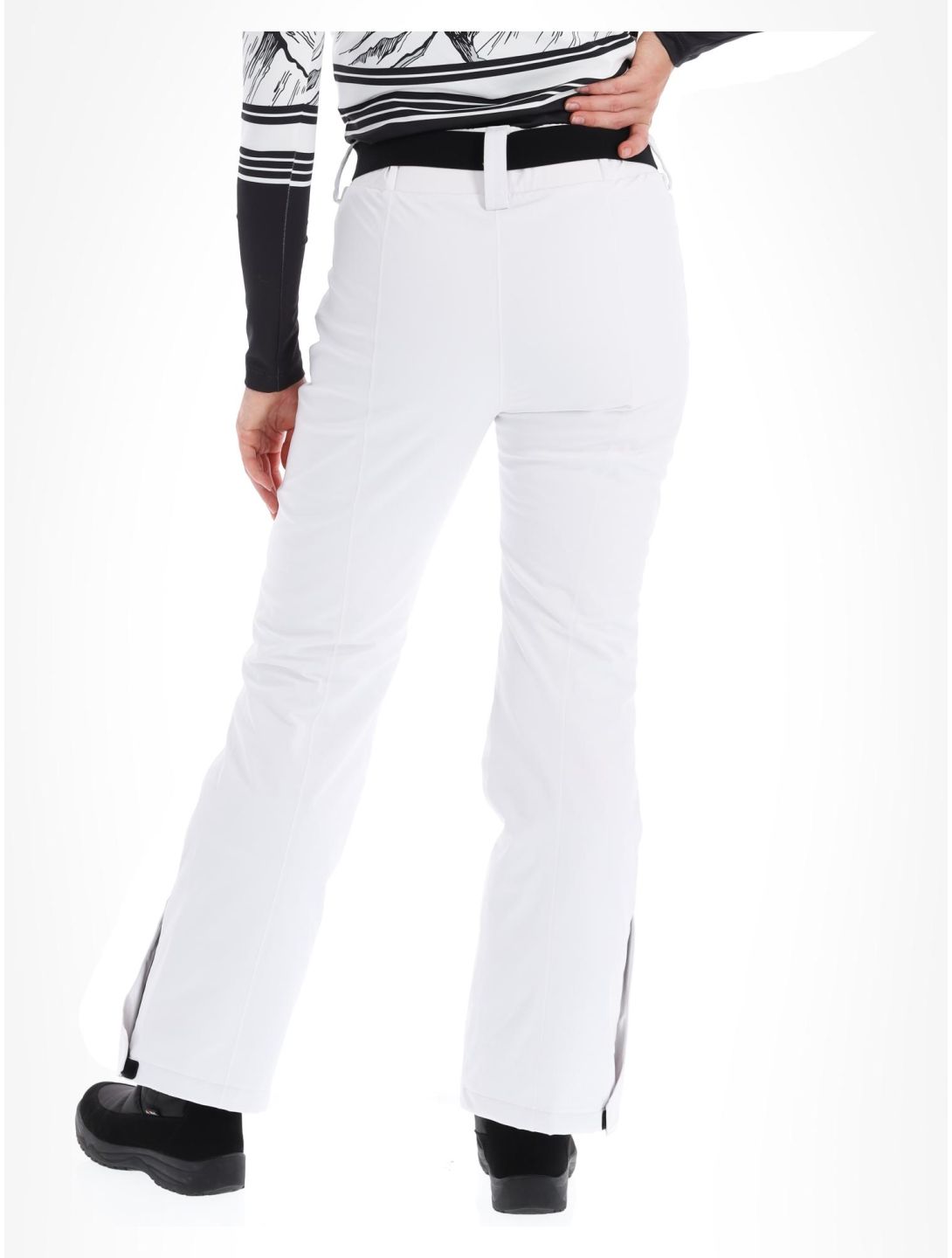 CMP, 3W05526 pantaloni da sci donna White bianco 