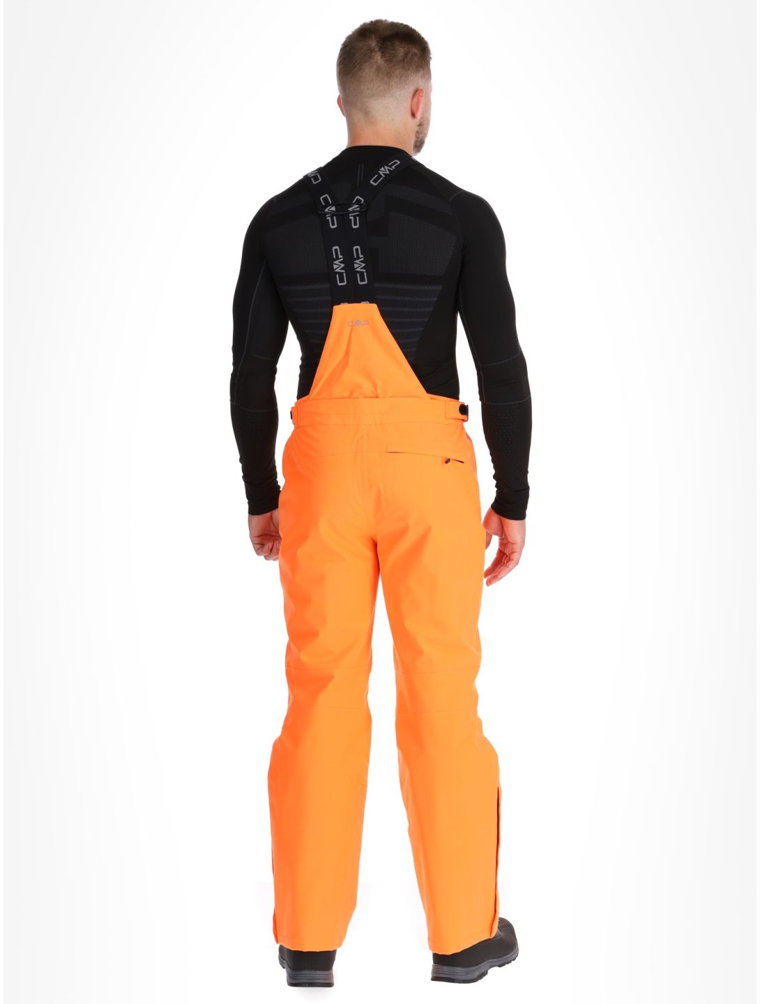 CMP, 3W17397N pantaloni da sci uomo Fanta Fluo arancio 