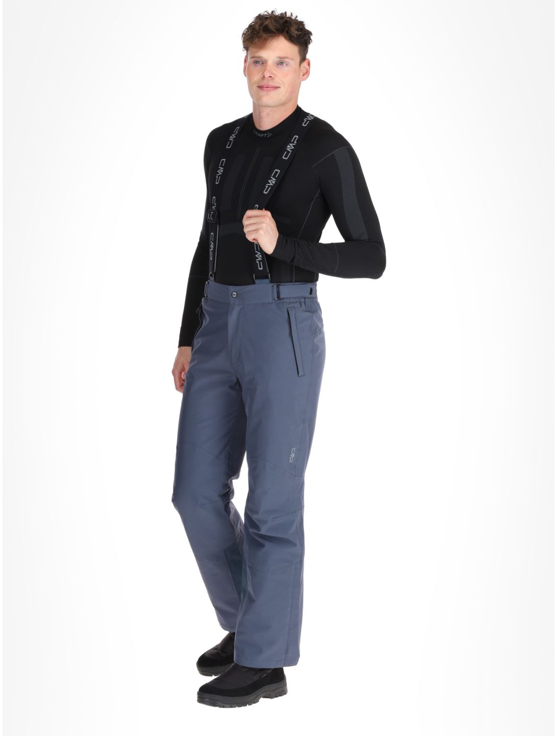 CMP, 3W17397N pantaloni da sci uomo titanio grigio 