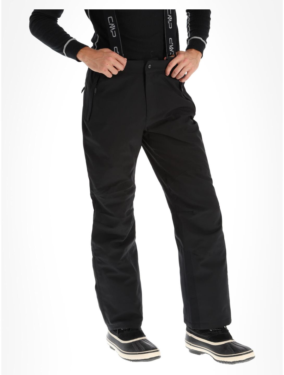 CMP, 3W17397N pantaloni da sci uomo Black nero 