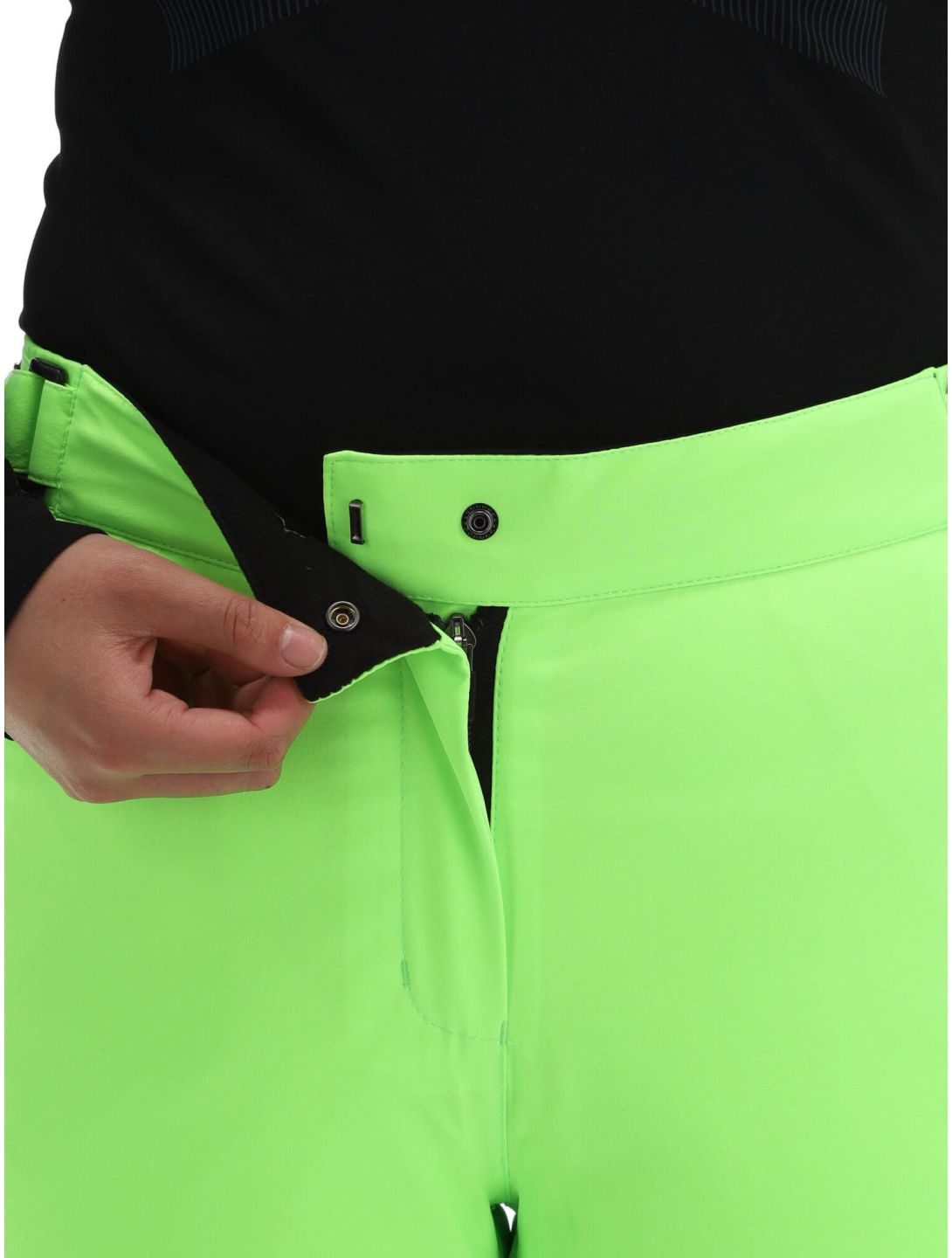 CMP, 3W18596N pantaloni da sci donna apple fluo verde 