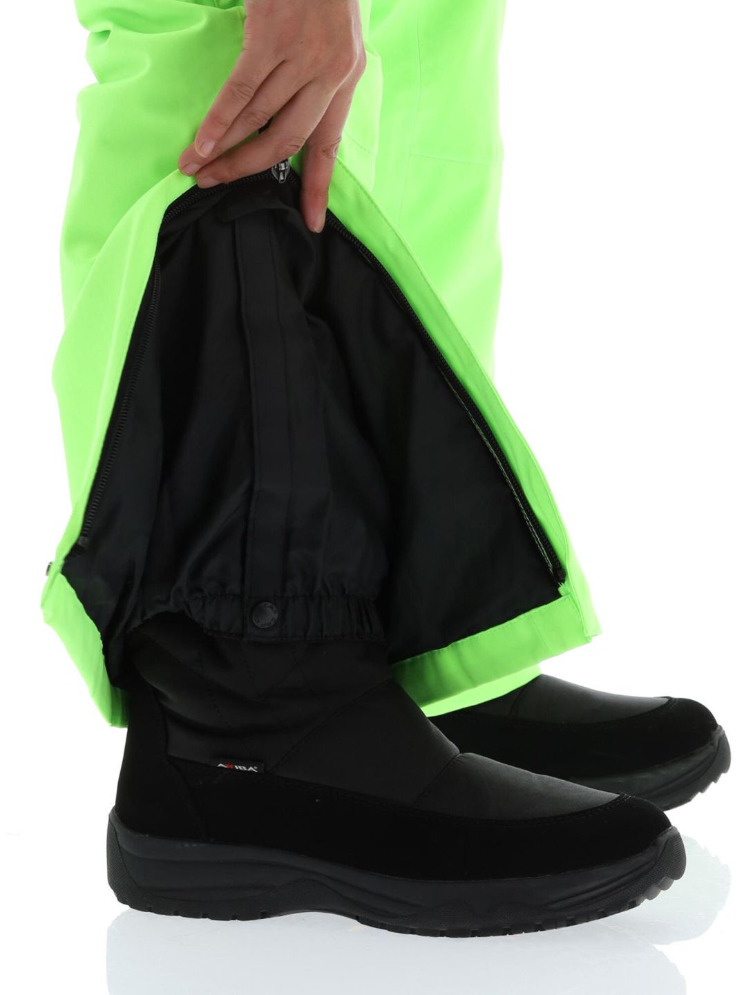 CMP, 3W18596N pantaloni da sci donna apple fluo verde 