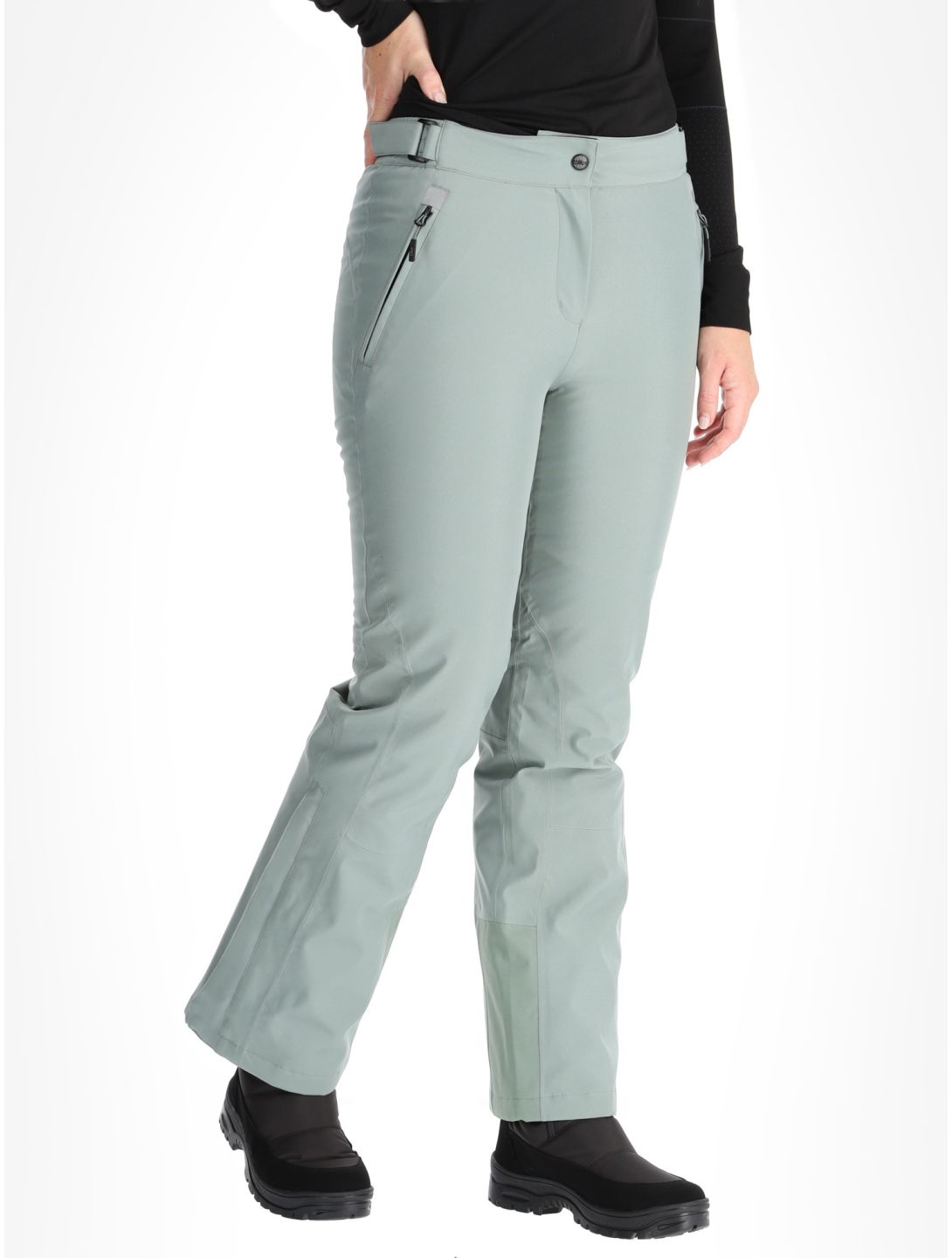 CMP, 3W18596N pantaloni da sci donna Mineral verde 